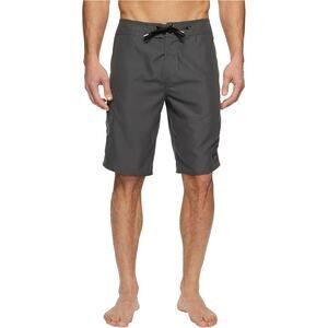 O'Neill Men's 33 Anthracite Santa Cruz Solid 2.0 Boardshorts Beach Surf F12-15